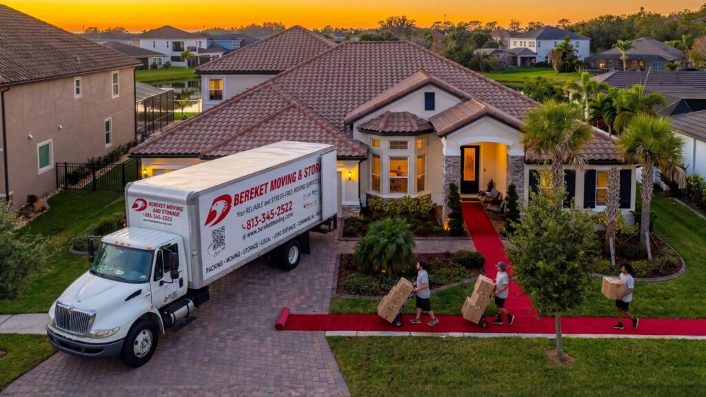 Tampa bay movers providing local and long-distance moving services in Downtown Tampa, South Tampa, and Bayshore areas 33602 33606